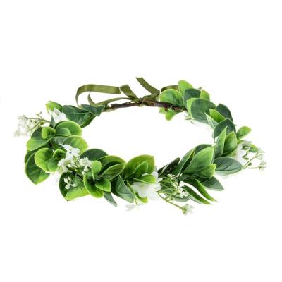 China Boho Flower Crown Green - Party Eralove Flower Crown Headband Bride Small for sale