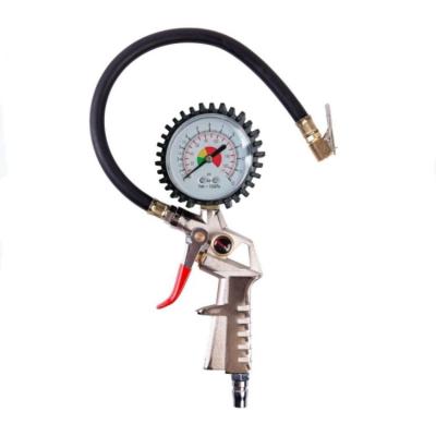 China Hot Selling TG04E Universal Car Tire Repair Tool LCD Tire Pressure Gauge Tire Inflating Gun With Pressure Gauge for sale