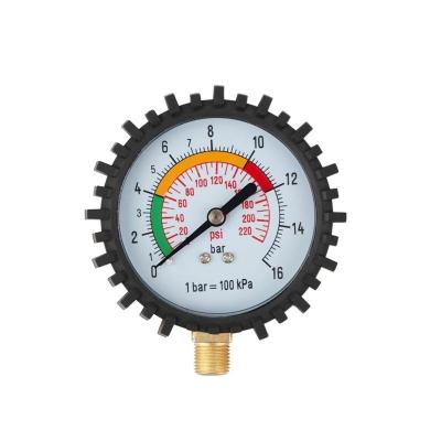 China AG01 China Factory Car Dial Air Pressure Gauge 0-220psi High Quality Gauge Tools for sale