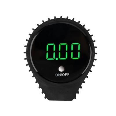 China DG01 Car 1/4NPT Thread 70mm 0-255PSI BAR Digital Air Pressure Gauge For Tire Inflator Air Compressor for sale