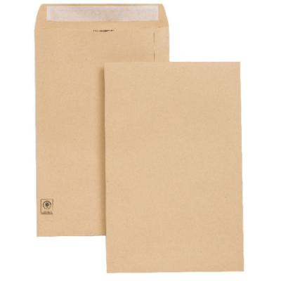 China Gift Wrap Open Skin And Seal 120gsm Manilla Envelope 353x229mm for sale