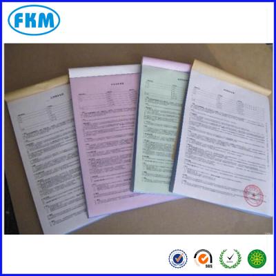 China Heiderberg Proforma Invoice Printing Book for sale