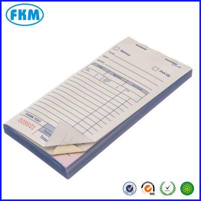 China Custom Heiderberg Cash Receipt Book , Business Invoice Sample Book Printing for sale