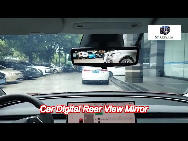 for tesla model 3 model y 9.2-inch 1080p digital coaxial dual recording electronic rearview mirror r