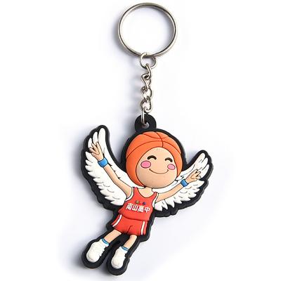 China Promotion Gift Custom PVC Key Chain Rubber PVC 2D/3D Wholesale Key Chain for sale