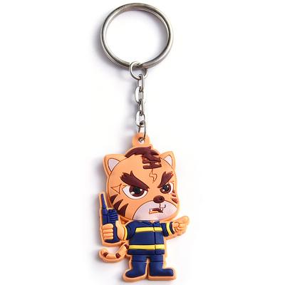 China Promotion Gift Wholesale PVC Keychains Accept Custom Your Own Cute PVC Key Chains for sale