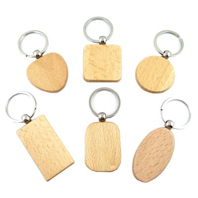 China Wholesale Fashional Souvenir Gifts Wooden Key Chain Masks Name Key Chain Engraved Wooden Key Tag for sale