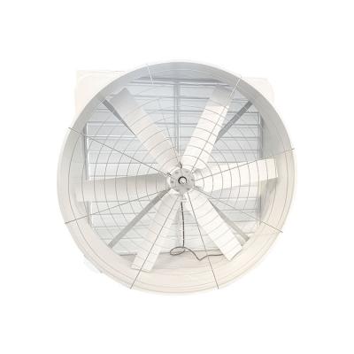 China Farms Qilu Runte Model RTA-1460 New 50 Inch Motor Wall Mounted Poultry Greenhouse Ventilation Fiberglass Direct Driven Fan for sale