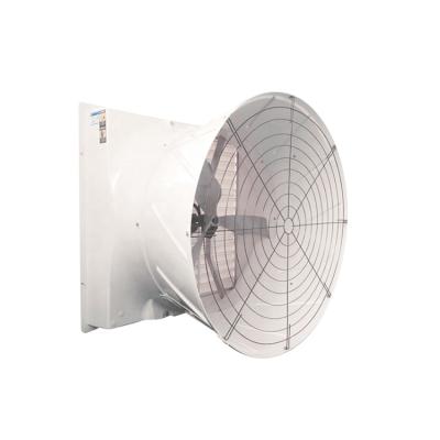 China Animal Farm QiluRunte 55inch 54inch 1630 Industrial Exhaust Fan For Poultry Farm Ventilation Frp Cone Fan For Pig Farm for sale