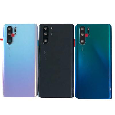 China Original Glass For Huawei P30 Pro Back VOG-L04 Battery Cover Housing Case+Camera Frame+3M Sticker Cell Phone Housing For P30 pro for sale