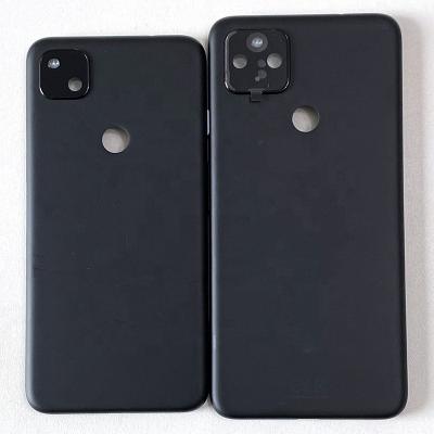 China Original Google Platic Pixel 4a Battery Cover Back Door Case+ Camera Plastic Frame Back Cover For Google Pixel 4a 5G for sale