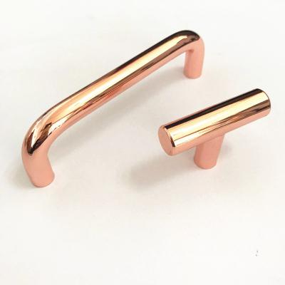 China New Color American Style 4inch Kitchen Bathroom Cabinet 6 Inch Mounted Gold Cabinet Pull for sale