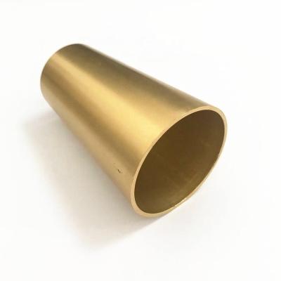 China Cabinet Gold Color Furniture Legs Aluminum Metal Brass Tips For Furniture Legs for sale