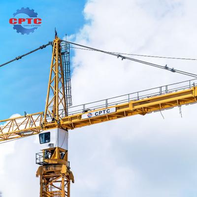 China Tower Crane Good Price Self Reacting Zoomlion Tower Crane Zoom Lion Tower Crane Machine 50 Ton Crane for sale