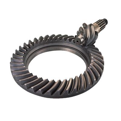 China Building Material Stores Tower Crane Sprocket Crown Pinion Bevel Gears for sale