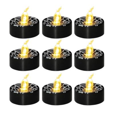 China Promotional Gifts Halloween Decoration Night Light Led Plastic Candle for sale