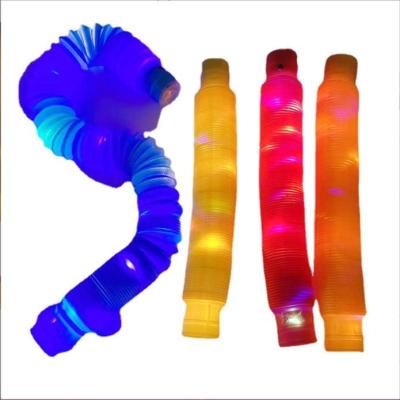 China Light Up Noise Shaker Tubes Gifts, Partly Dark LED Glow Supplies Sensory Toys 2.9x20cm for sale