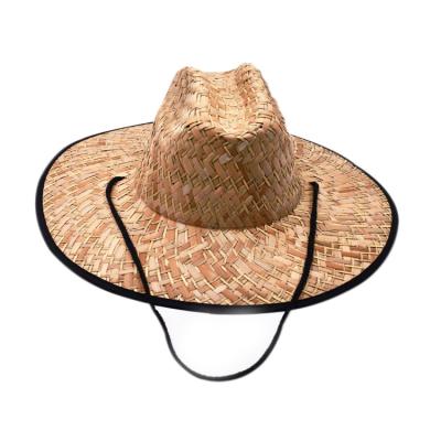 China Women's Sun Beach Hat Eco-Friendly Floppy Custom Logo Straw Hats Wide Brim Straw Hats for sale