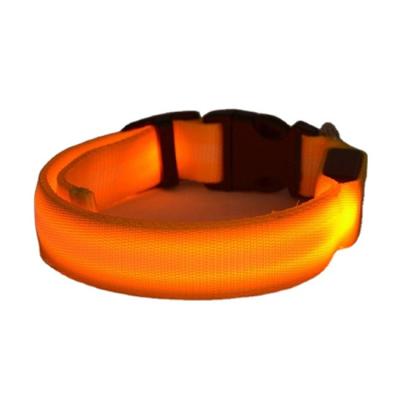 China Viable Promotional Light Up Led Dog Collars Led Flashing Collars for sale