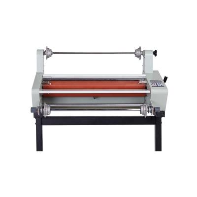 China Pingda Factory Automatic PDFM650 650mm a1 a2 a3 size cold and hot roll to roll laminator to roll laminating machine for office A3 for sale