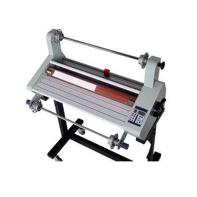 China Pingda Factory PDFM650 26inch Adjustable Speed ​​And Temperature Hot And Cold Rolling Laminator With A1 Stand for sale