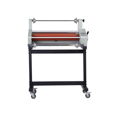 China Pingda factory PDFM650 650mm large format a1 speed adjustable hot roll to roll laminator with A1 LED display for sale