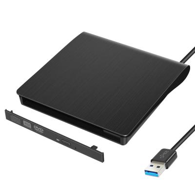 China E-SUN USB SATA External Slim Portable Optical Drive Enclosure For Laptop Computer for sale