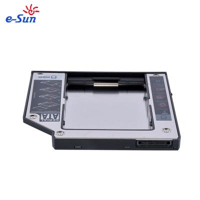 China HDT60-SA Aluminum Portable SATA IDE (PATA) to Cart Second HDD for Pa d T60 T61 Z60 Z60T Z61 Z61t Think Laptop for sale