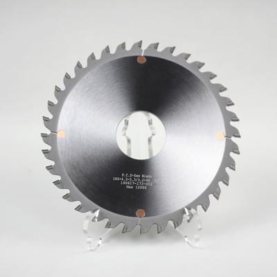 China Linked to the main blade to prevent collapsing board woodworking tools 100mm 24 teeth markings saw blade for panel saw marking for sale