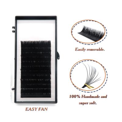 China World's Longest Natural Beauty Lashes Factory Seller Private Label Fan Lash Blooming Easy Extension for sale