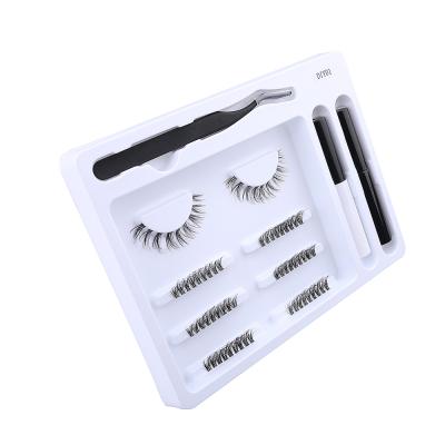 China Worldbeauty One Long Last 12mm 13mm 14mm Softer Private Label Eyelash Custom Packing Seal +7 Days Glue Kit Self Apply DIY Pre Cut Lashes for sale