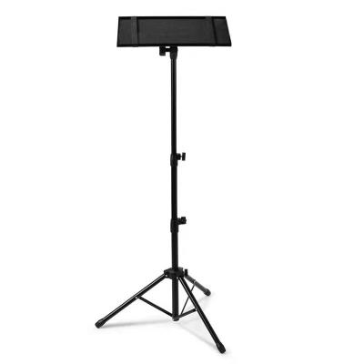 China PORTABLE Universal Adjustable Portable 180 Degree Rotation Tripod Stand Tablet Laptop Projector Holder with Dish for sale