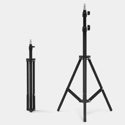 China Popular Wholesale PORTABLE 2.1m Tripod Phone Holder Tripod Stand For Phone Tripod Mounts for sale