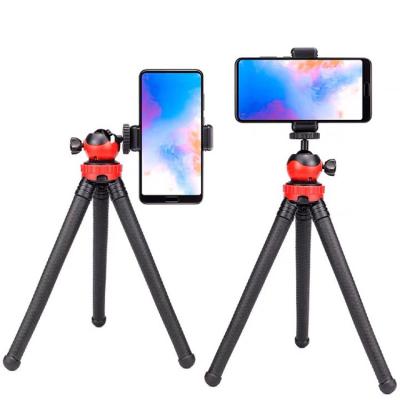 China 2022 Waterproof 360 Degree Travel Sports Octopus Tripod Camera Amazon PORTABLE Mini Flexible Tripod for sale