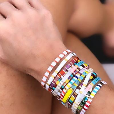 China BOHEMIA Japen Tila bead bracelet, fashion jewelry wholesale charm bracelet for sale