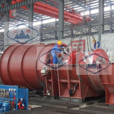 China Extracting Wind Tunnel Blower Fan For Maximum Wind Tunnel Installed Power Up To 7000kW for sale