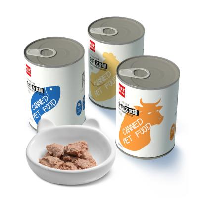 China High Grade High Grade Wet Cat Food 375g Wet Chicken, Beef, Salmon Cat Food Can Factory Wholesale Sells OEM ODM Pet Food for sale