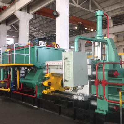 China Horizontal Aluminum Door And Window Profile Extrusion Press Production Line To Extrude Aluminum Profile for sale