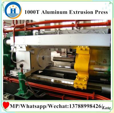 China Aluminum Door And Window Profile 1000T Extrusion Press Line, Extruder Making Machine, Aluminum Extrusion Machine for sale