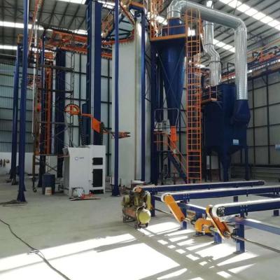 China Aluminum Profile Decorative Powder Coating Vertical Coating Line, Vertical Aluminum Powder Coating Line, Vertical Powder Coating Line for sale