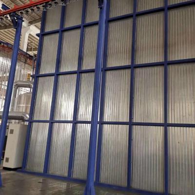 China horizontal or vertical type of decorative coating aluminum profile powder coating equipment/line, vertical powder coating line for aluminum profile for sale