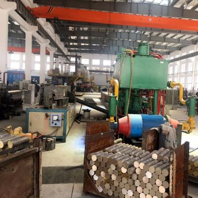 China Door and window profile embossing press line for brass for sale