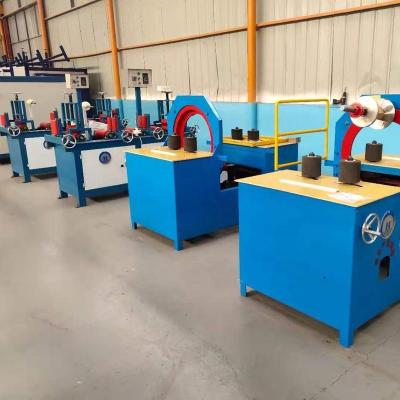 China Aluminum profile film sticker printing packing machine for aluminum profile, horizontal orbital stretch film profile wrap wrapping machine for sale