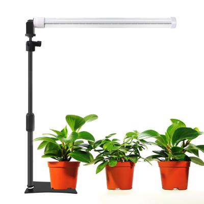 China Indoor Gardening Full Spectrum LED Grow Light Bar T8 Integrated Alloy Tube Desktop for sale