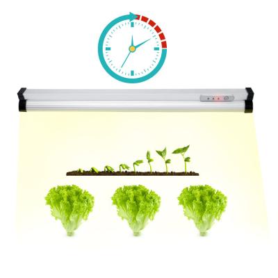 China 5116lm 39W 2FT Led Grow Light Timer GreenHouse Indoor Medical Planting for sale