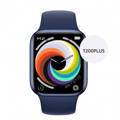 China Hot Selling Touch Screen T200 Plus Watch 7 Wristband Fitness Sports Smart Watch Series 7 Smart Watch T200 pro for sale