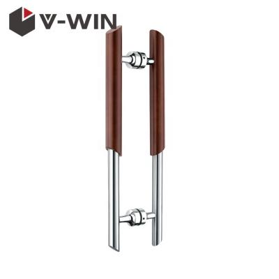 China Modern Quality Wooden Door Pull Handles Glass Door Handle for sale