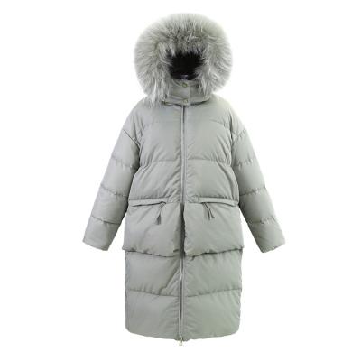 China Feng Feng Wang Ladies Breathable Down Jacket Girl's Hooded Coat Winter Long Jacket Women's Anorak Designer Jacket for sale