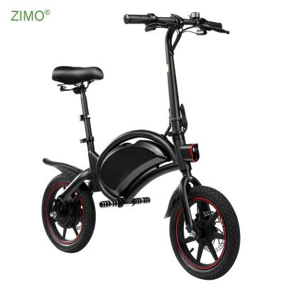 China 2022 Mini Pedal Assist 36V Steel Electric E-Bike 	Lithium Battery Bike for sale