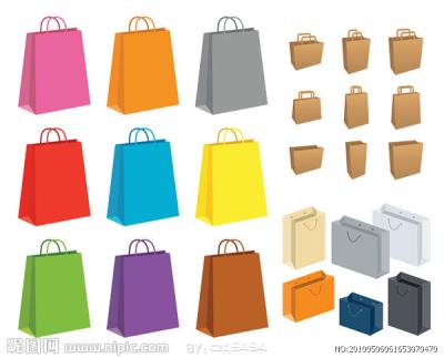 China paper shopping bag ivory cardboard paper shopping bag any size any color for sale